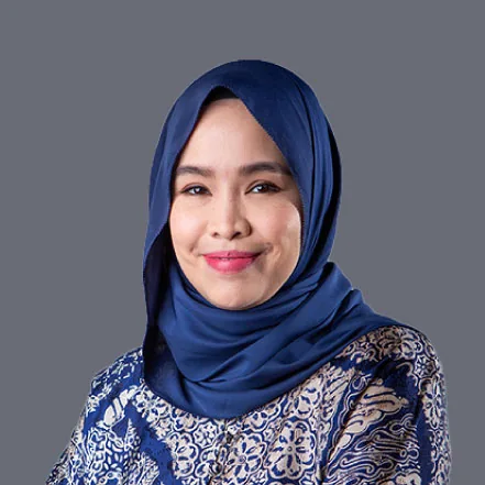 Potret Dr Khairun Marina binti Bachok pada halaman resmi penyedia.